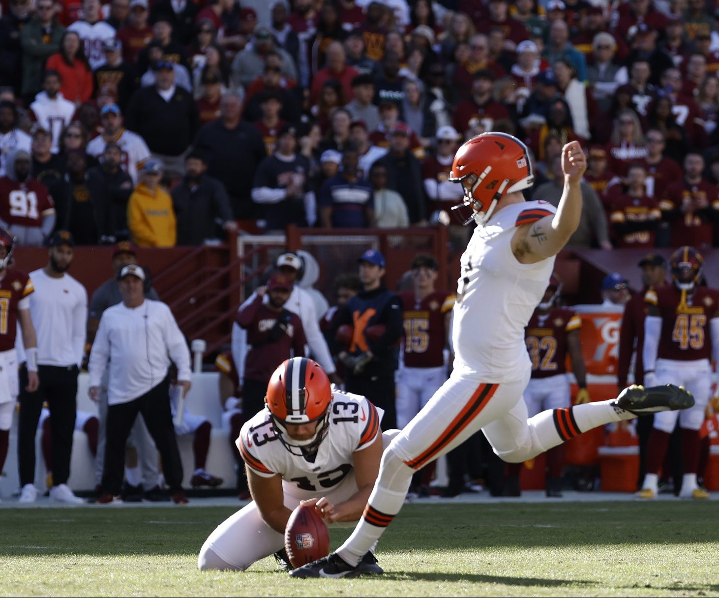 NFL: Cleveland Browns at Washington Commanders