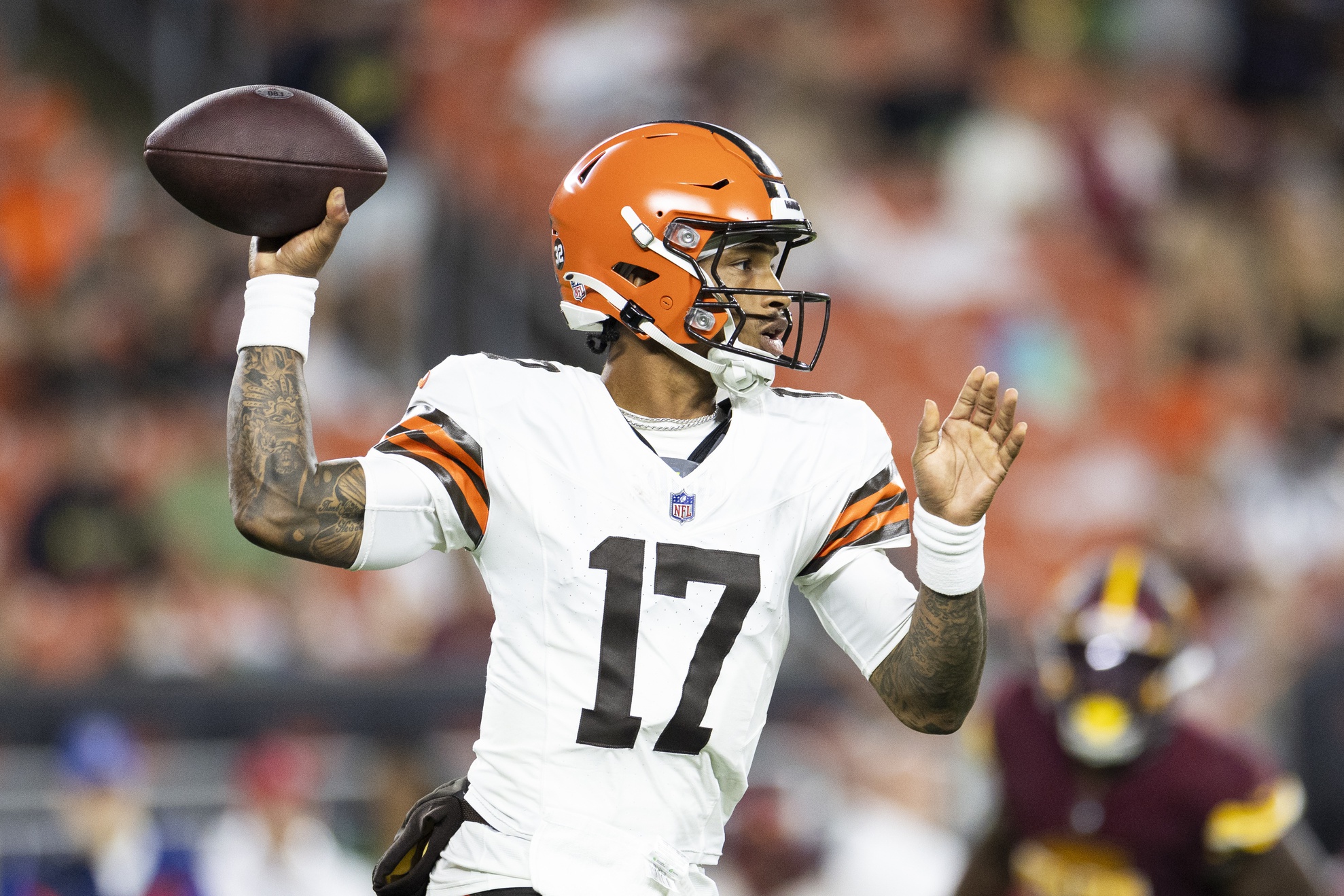 NFL: Preseason-Washington Commanders at Cleveland Browns