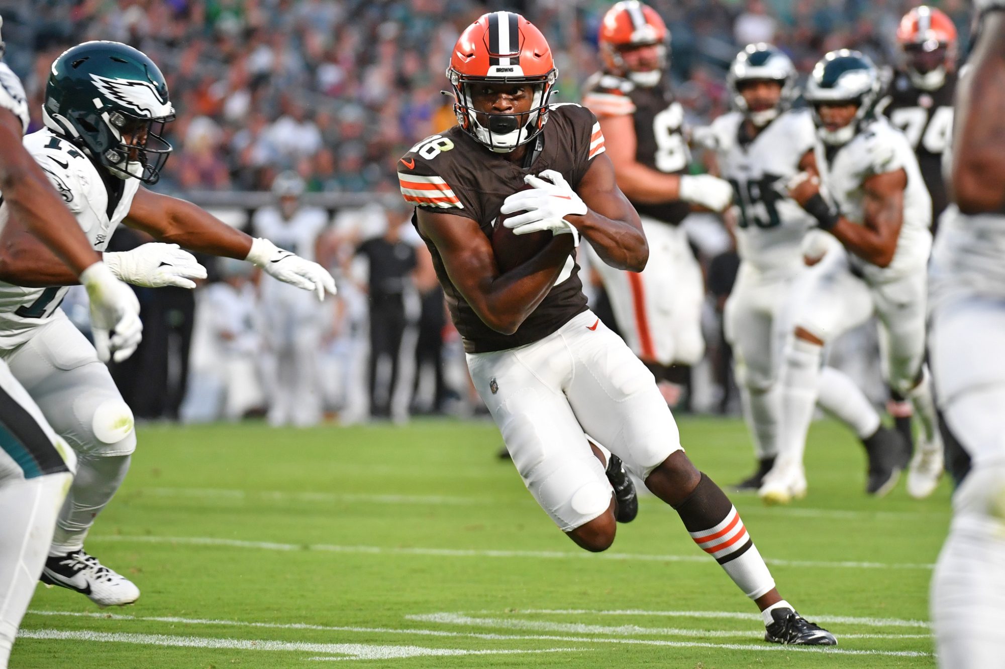 NFL: Preseason-Cleveland Browns at Philadelphia Eagles