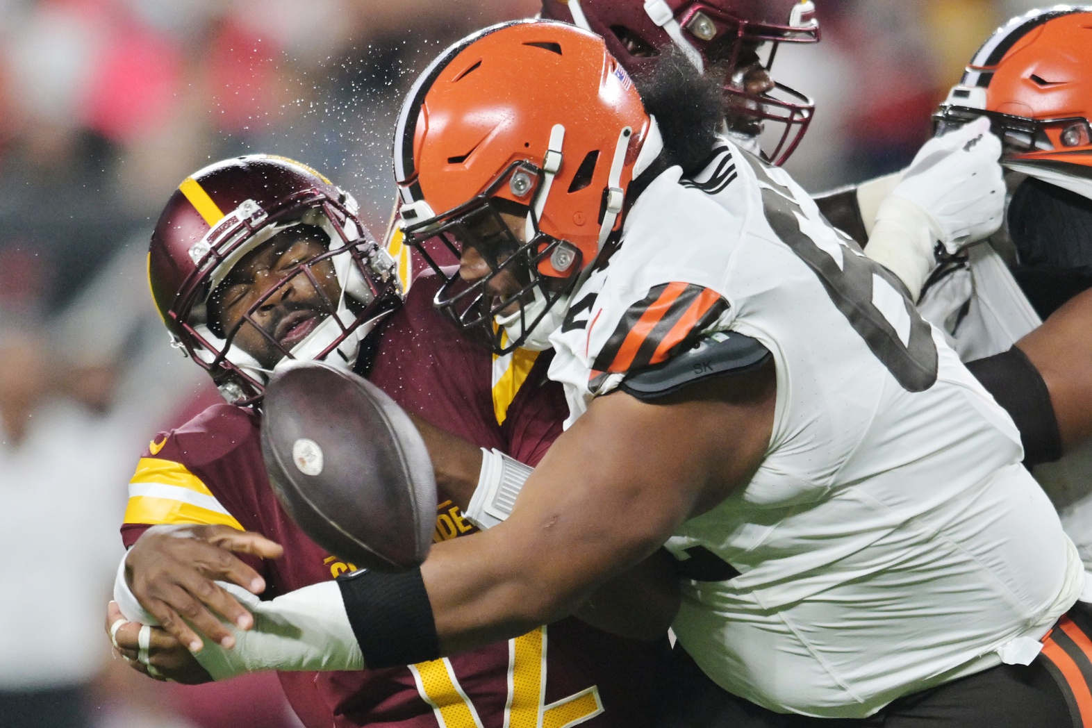 NFL: Preseason-Washington Commanders at Cleveland Browns