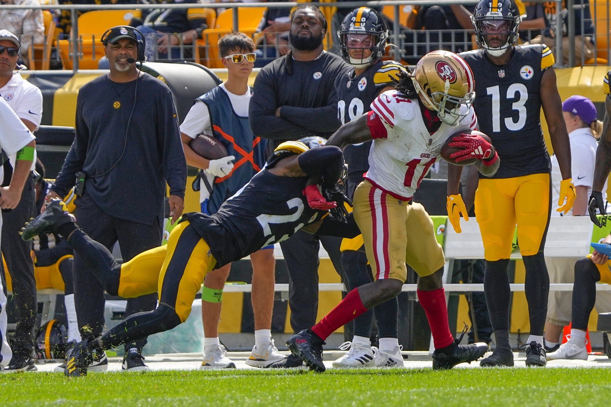 NFL: San Francisco 49ers at Pittsburgh Steelers