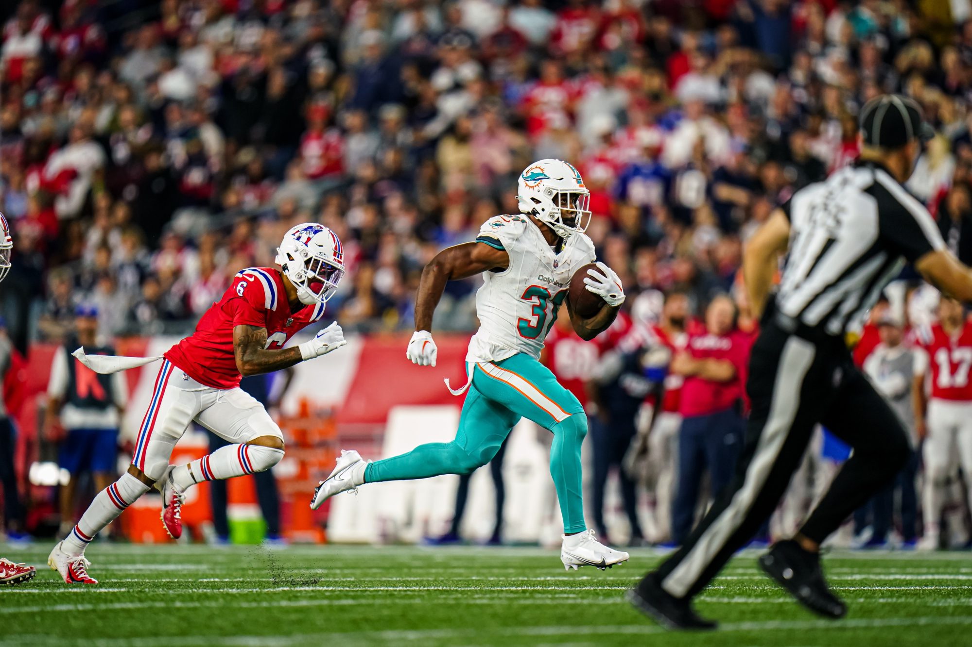 NFL: Miami Dolphins at New England Patriots