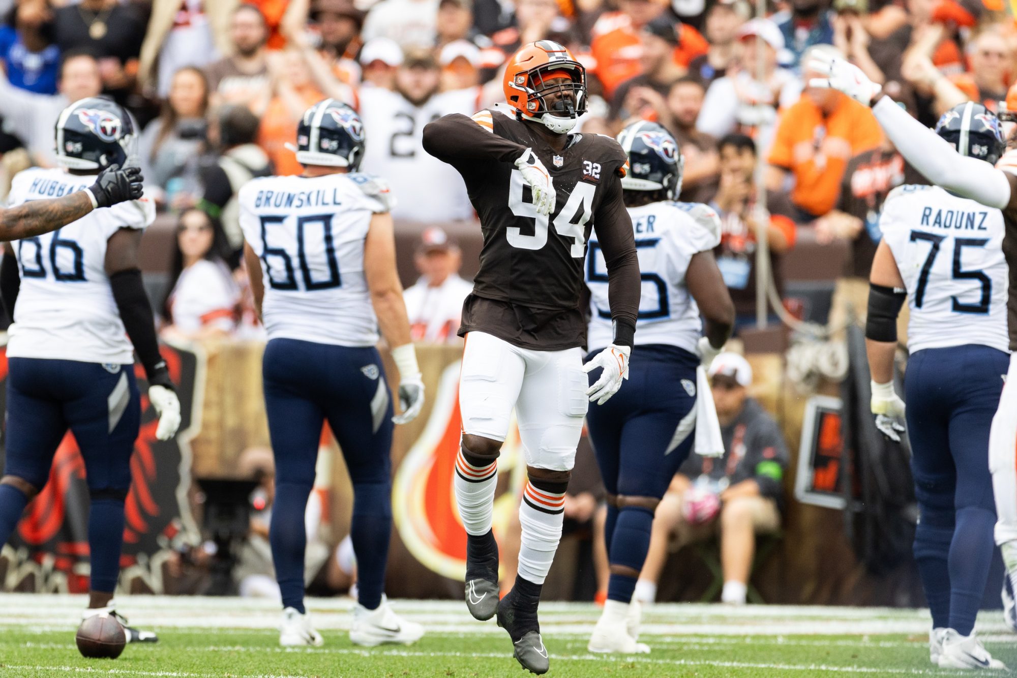 NFL: Tennessee Titans at Cleveland Browns