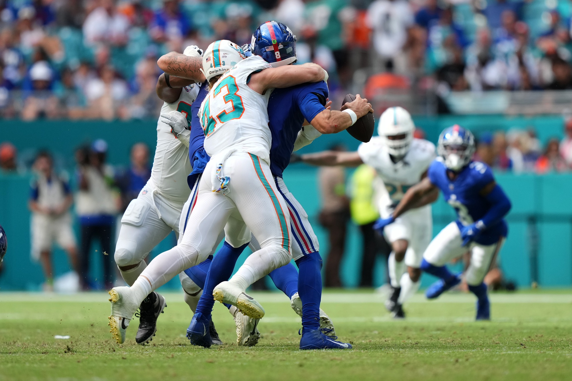 NFL: New York Giants at Miami Dolphins