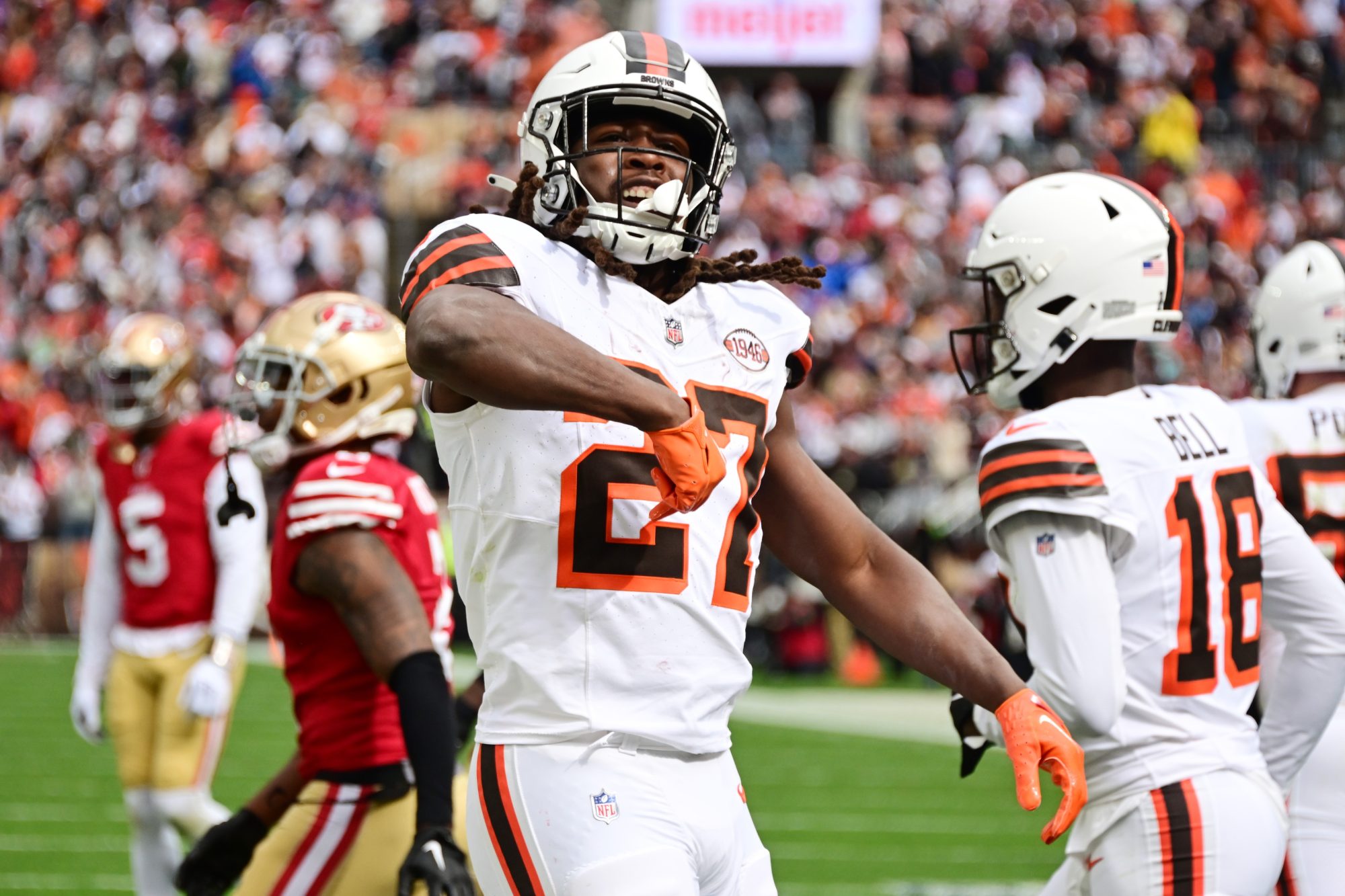 NFL: San Francisco 49ers at Cleveland Browns